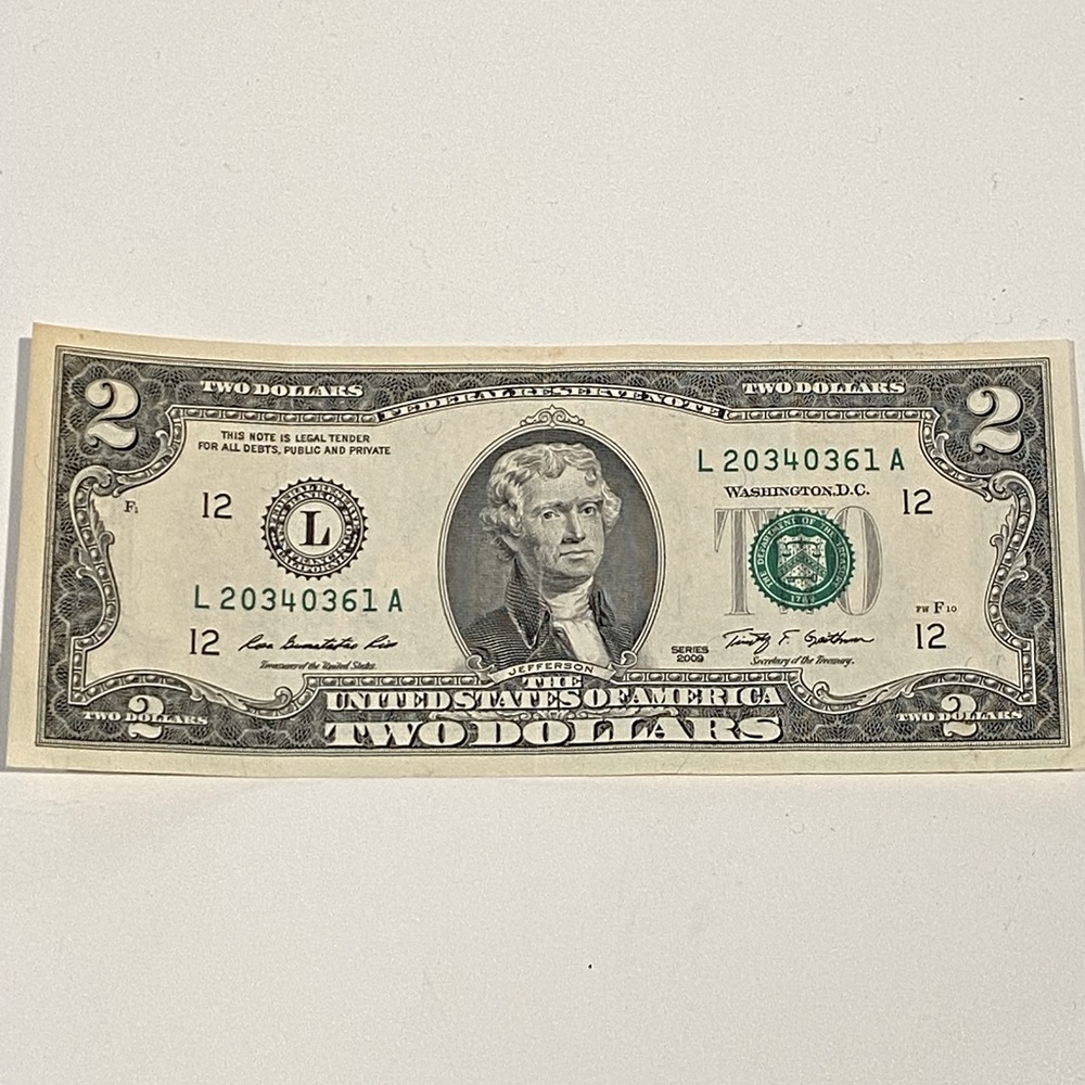 $2 Bill